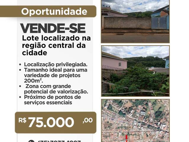 #116 - Área para Venda em Candeias - MG - 1