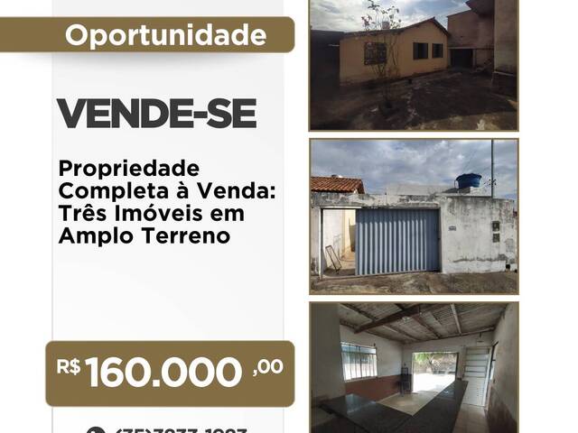 #118 - Casa para Venda em Candeias - MG - 1