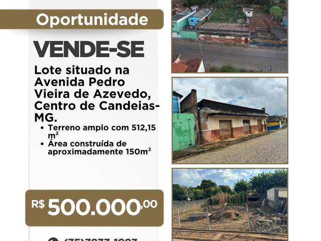 #119 - Área para Venda em Candeias - MG - 2